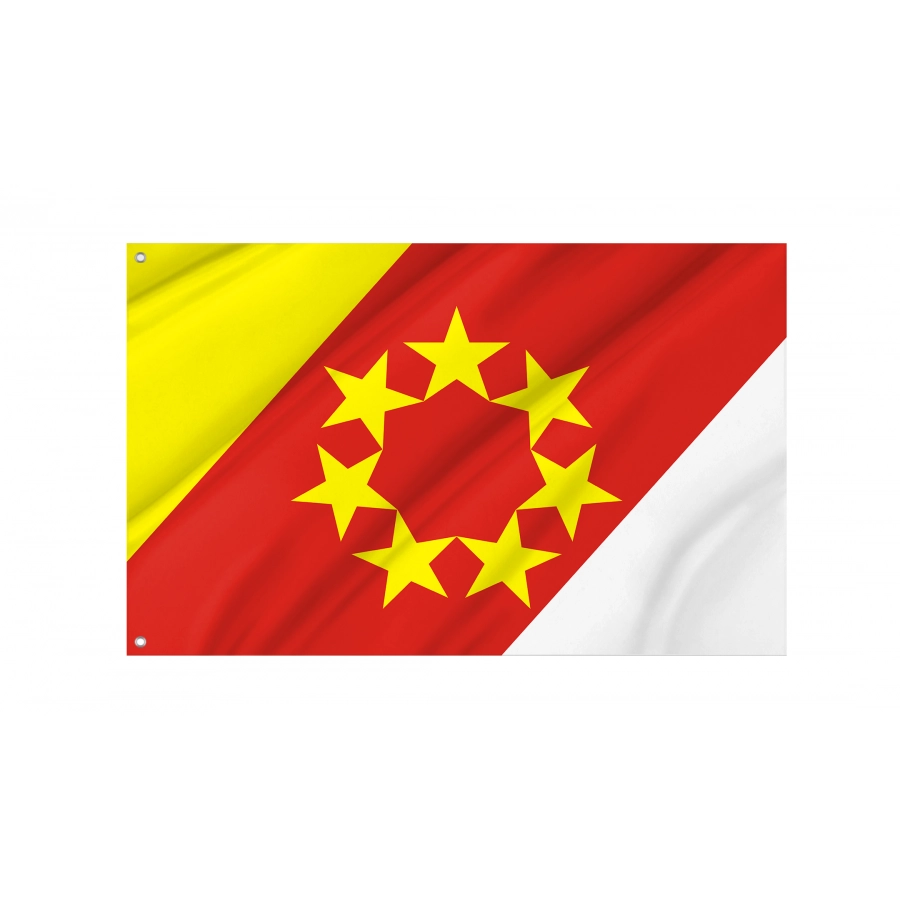 Flag Of Stepnovsky Rayon, Patriotic Flags, Unique Design Print, Flags For Indoor & Outdoor Use - High Quality Russia for Indoor and Outdoor Use