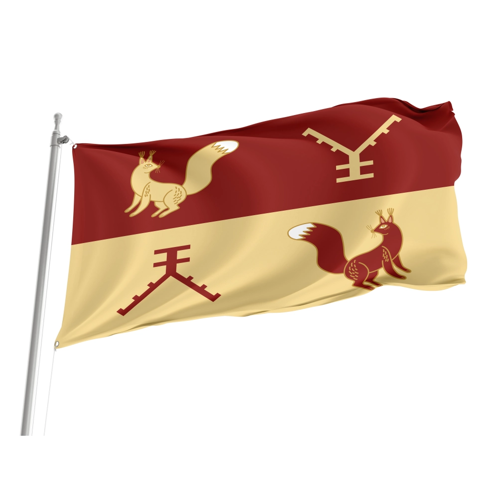 Tatyshlinsky District Flag for Indoor & Outdoor Use