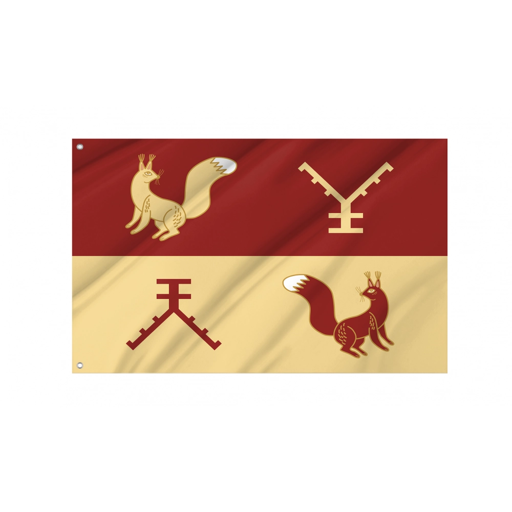 Tatyshlinsky District Flag for Indoor & Outdoor Use