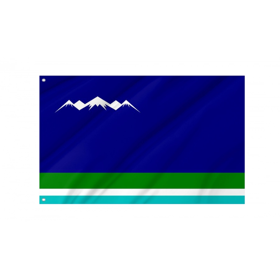 Flag Of Tomponsky Rayon, Patriotic Flags, Unique Design Print, Flags For Indoor & Outdoor Use - High Quality Russia for Indoor and Outdoor Use