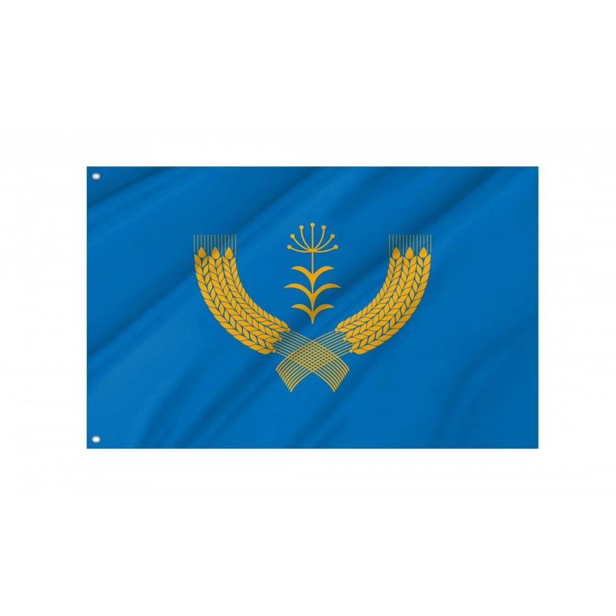 Flag Of Tuymazinsky Rayon, Patriotic Flags, Unique Design Print, Flags For Indoor & Outdoor Use - High Quality Russia for Indoor and Outdoor Use