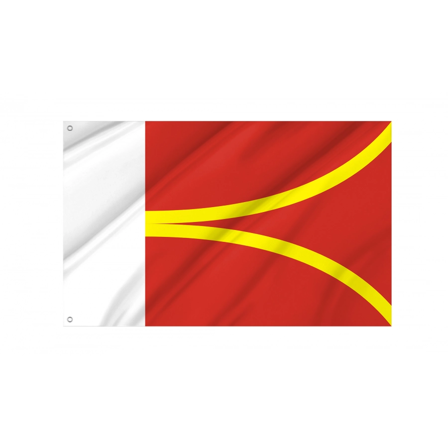 Flag Of Tyeplo-Ogarevsky Rayon, Patriotic Flags, Unique Design Print, Flags For Indoor & Outdoor Use - High Quality Russia for Indoor and Outdoor Use