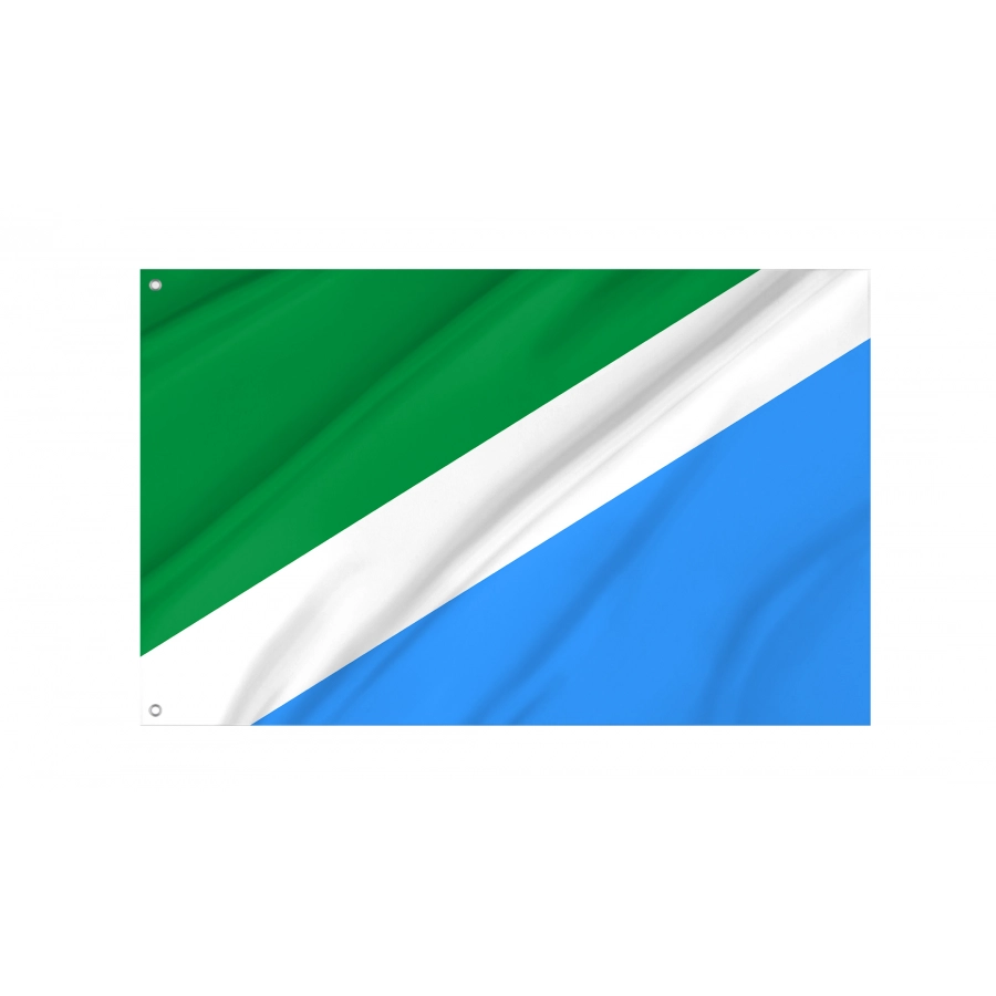 Flag Of Ussolie-Sibirskoye, Patriotic Flags, Unique Design Print, Flags For Indoor & Outdoor Use - High Quality Russia for Indoor and Outdoor Use