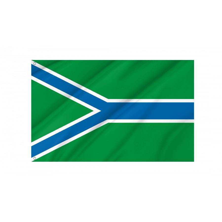 Flag Of Ust-Tarksky Rayon, Patriotic Flags, Unique Design Print, Flags For Indoor & Outdoor Use - High Quality Russia for Indoor and Outdoor Use
