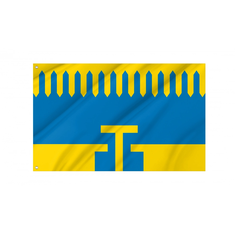 Flag Of Vazuzskoe Rural Settlement, Patriotic Flags, Unique Design Print, Flags For Indoor & Outdoor Use - High Quality Russia for Indoor and Outdoor Use