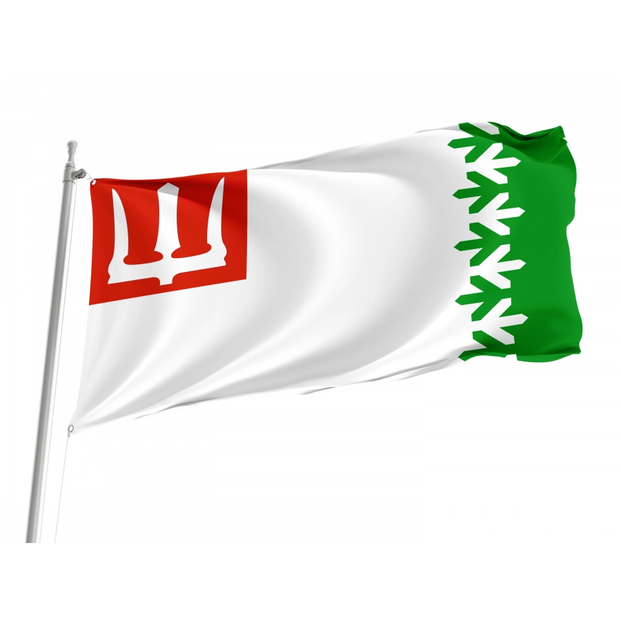 Flag Of Volkhovsky Region, Patriotic Flags, Unique Design Print, Flags For Indoor & Outdoor Use - High Quality Russia for Indoor and Outdoor Use