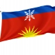 Voshod Flag for Indoor & Outdoor Use - Imagine 1
