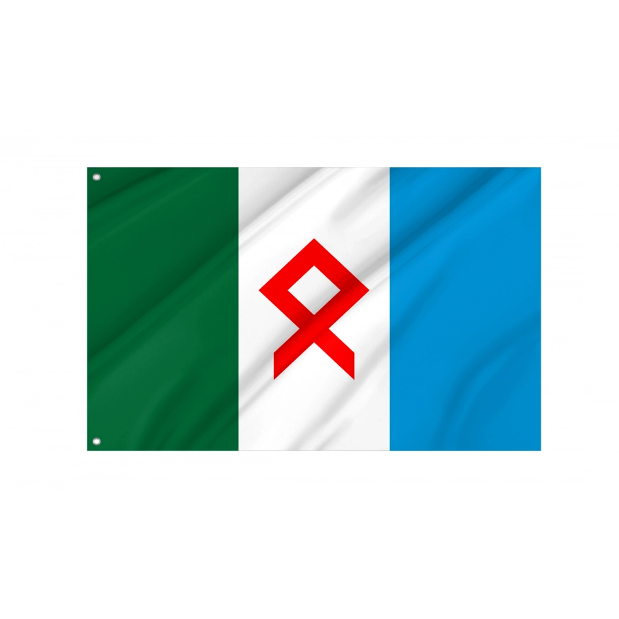Flag Of Yakshur-Bodya, Patriotic Flags, Unique Design Print, Flags For Indoor & Outdoor Use - High Quality Russia for Indoor and Outdoor Use