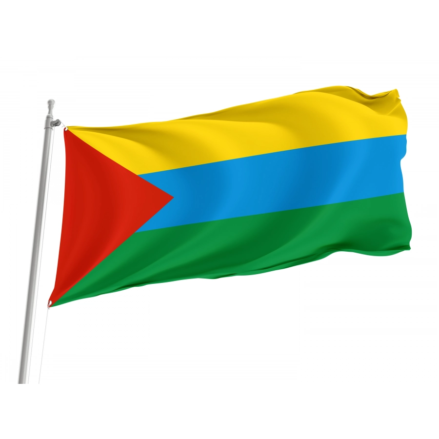 Flag Of Yarkovsky Rayon 2005-2010, Patriotic Flags, Unique Design Print, Flags For Indoor & Outdoor Use - High Quality Russia for Indoor and Outdoor Use
