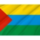 Yarkovsky District 2005-2010 Flag for Indoor & Outdoor Use - Imagine 2