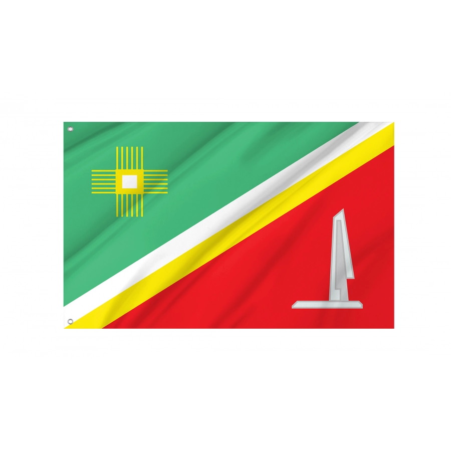 Flag Of Zelenograd, Patriotic Flags, Unique Design Print, Flags For Indoor & Outdoor Use - High Quality Russia for Indoor and Outdoor Use