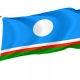 Sakha Flag for Indoor & Outdoor Use - Imagine 1