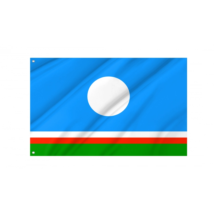 Flag Of Sakha, Patriotic Flags, Unique Design Print, Flags For Indoor & Outdoor Use - High Quality Russia for Indoor and Outdoor Use