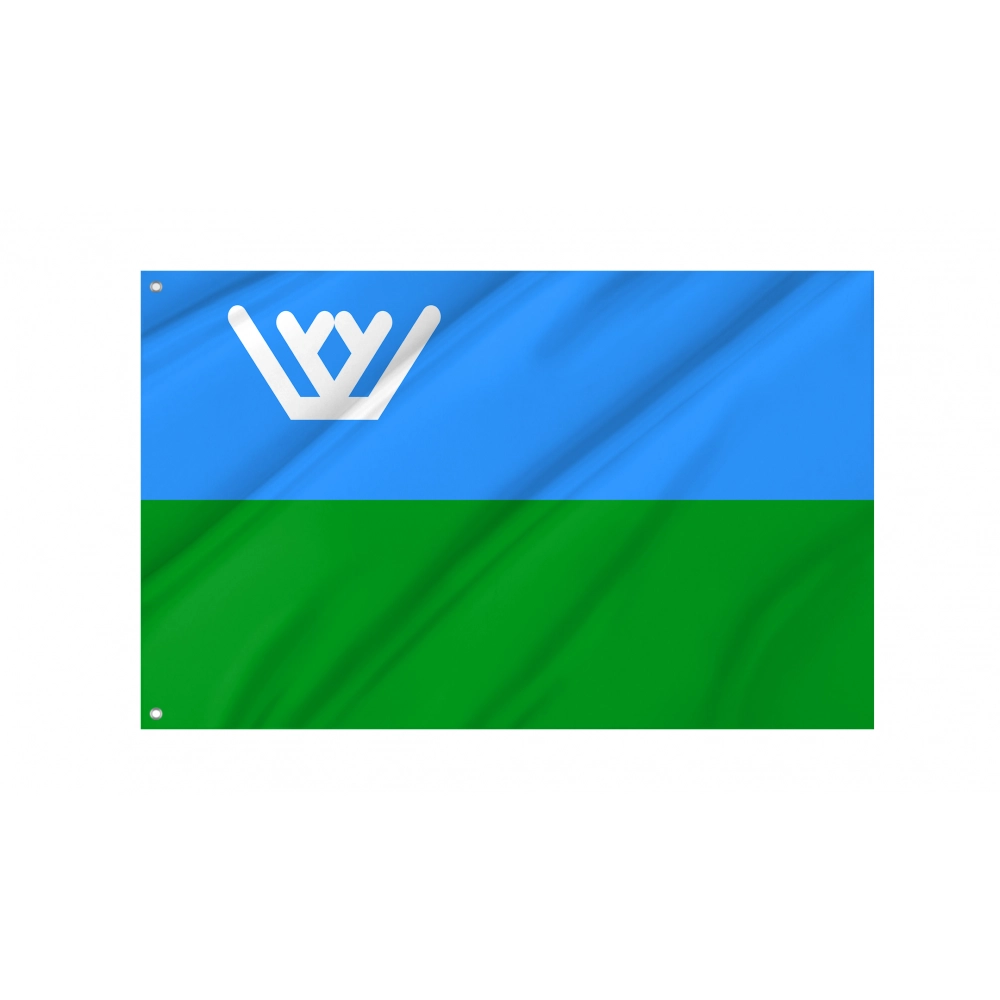 Yugra Flag for Indoor & Outdoor Use