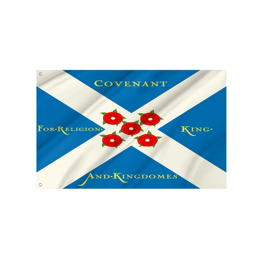 Flag of Scottish Covenanters, Patriotic Flags, Unique Design Print, Flags for Indoor & Outdoor Use
