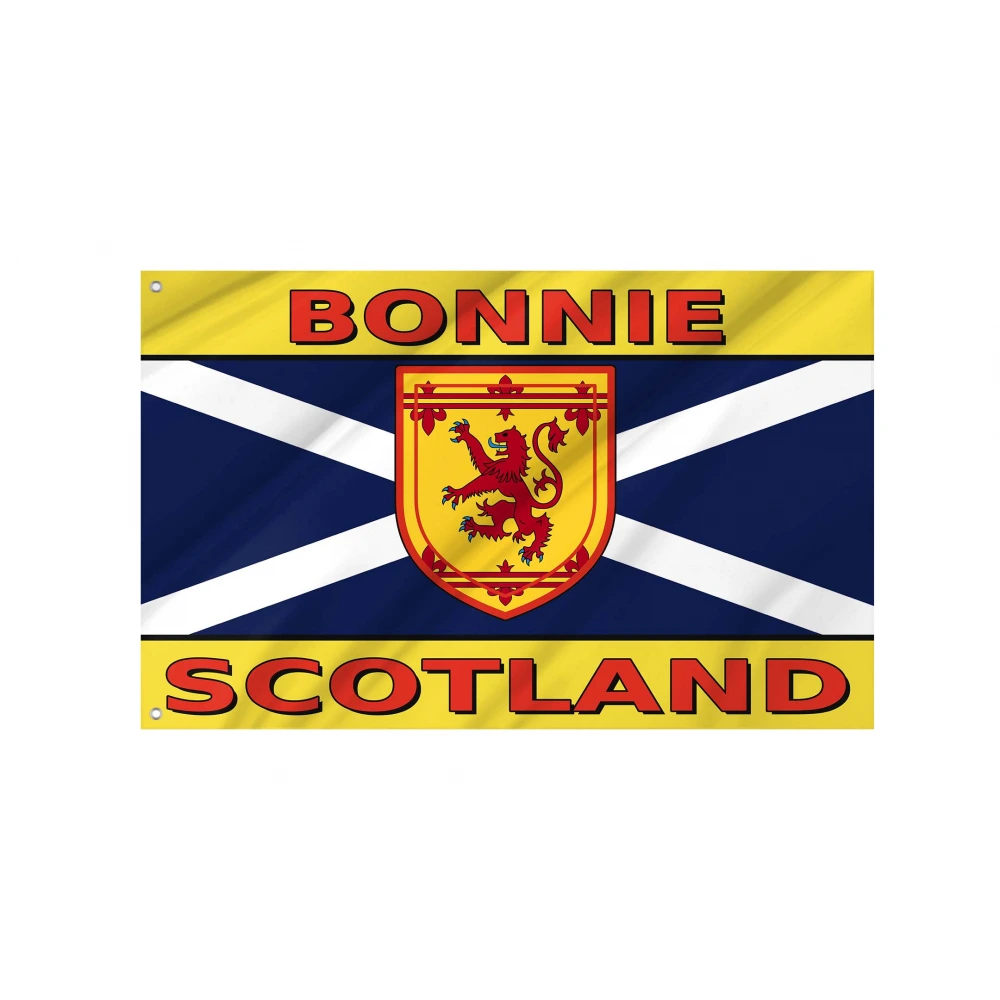Bonnie Scotland Flag for Indoor & Outdoor Use