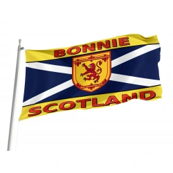 Bonnie Scotland Flag for Indoor & Outdoor Use