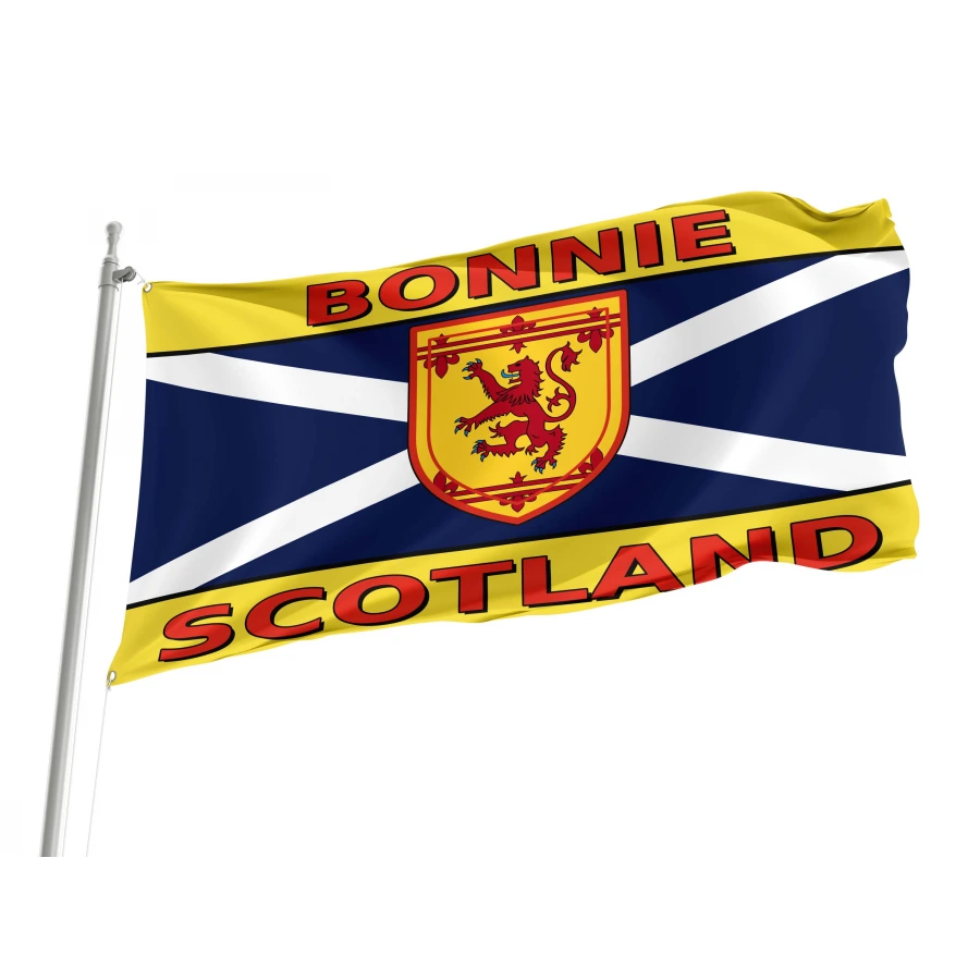 Bonnie Scotland Flag for Indoor & Outdoor Use, SCT11