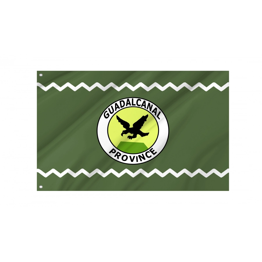 Flag of Guadalcanal, Solomon Islands, Patriotic Flags, Unique Design Print, Flags for Indoor & Outdoor Use