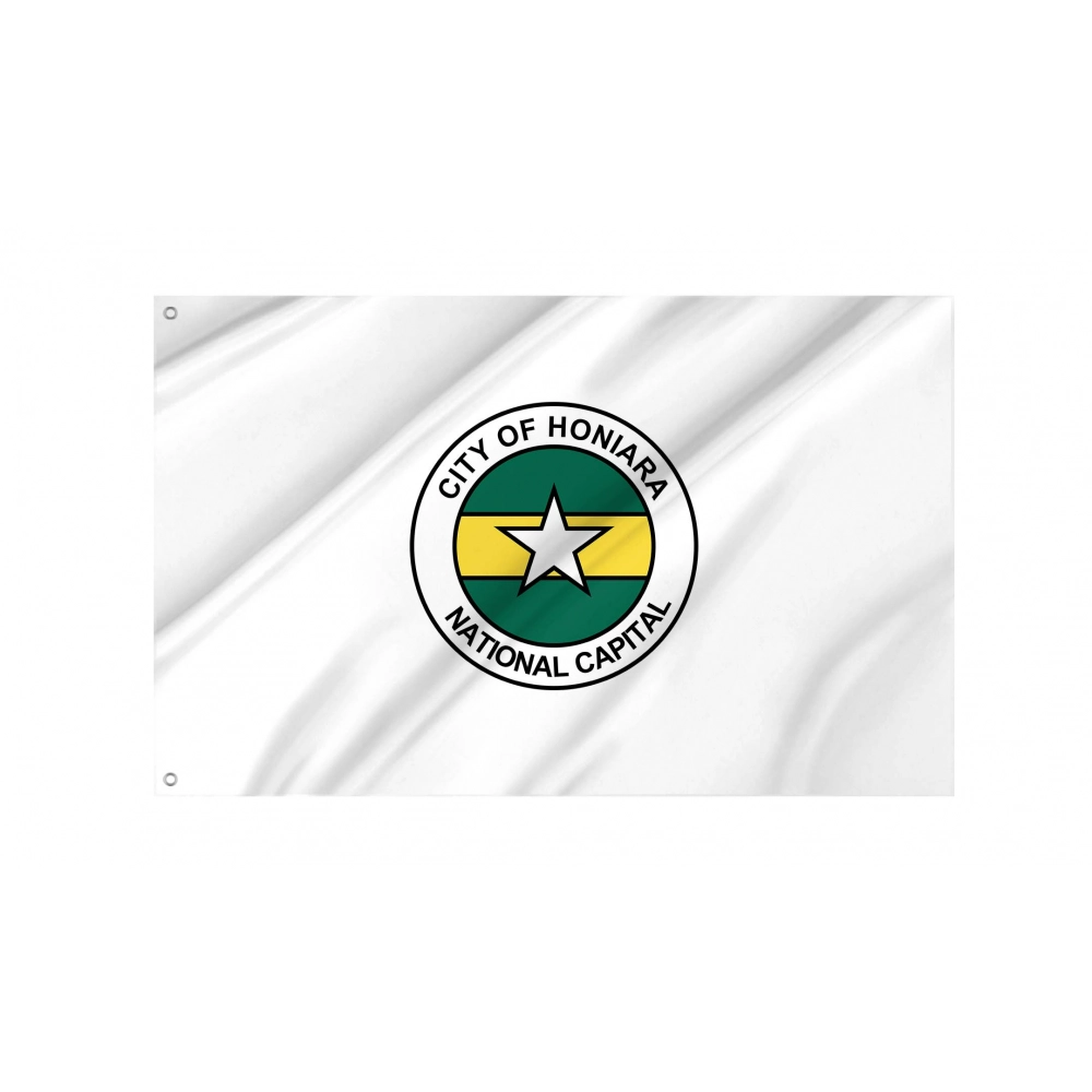 Honiara Flag for Indoor & Outdoor Use Honiara Flag for Indoor & Outdoor Use