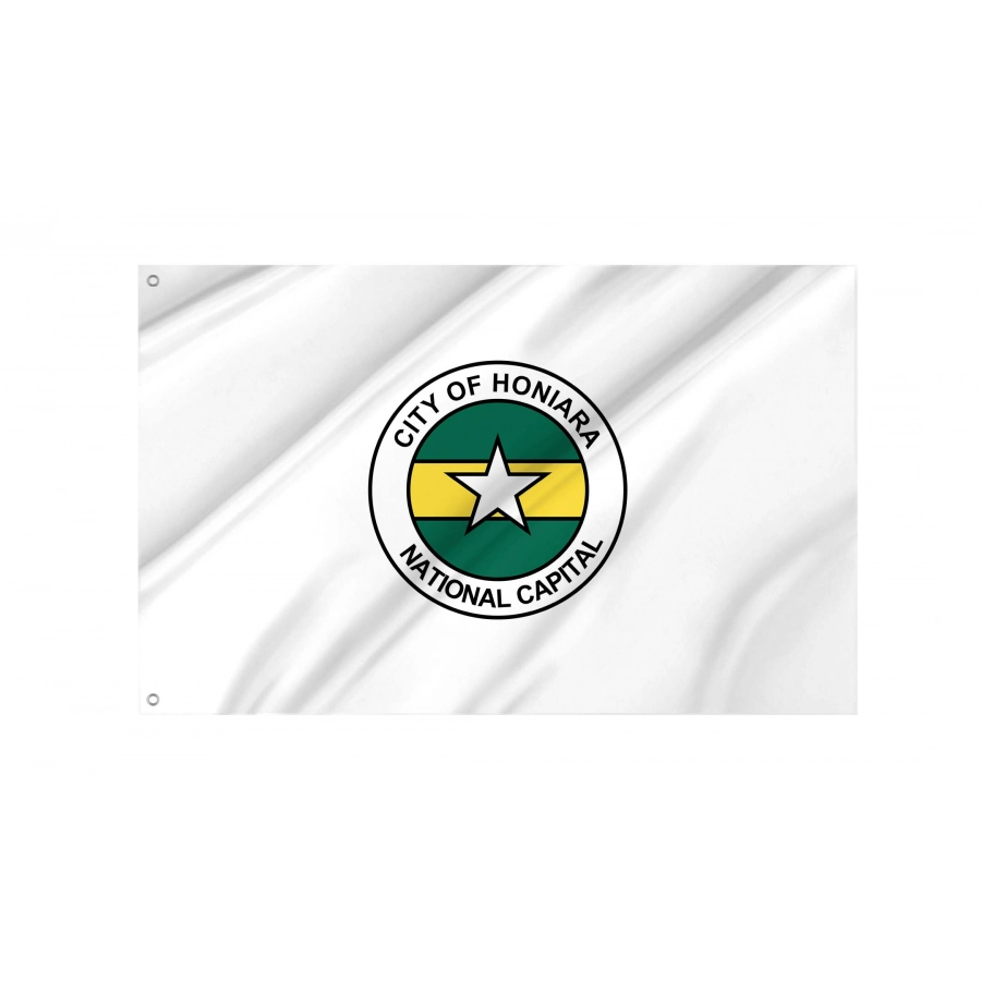 Honiara Flag for Indoor & Outdoor Use, SLB03