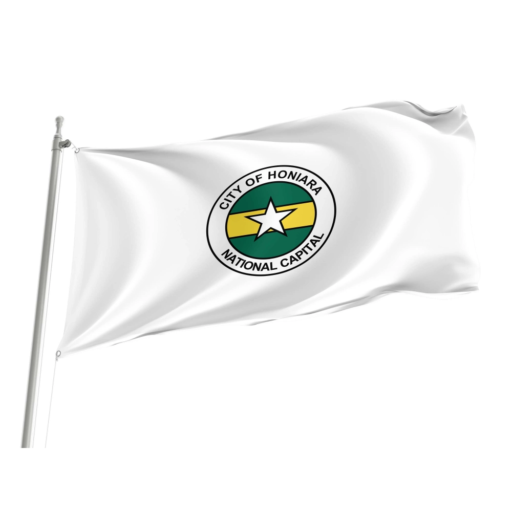 Honiara Flag for Indoor & Outdoor Use Honiara Flag for Indoor & Outdoor Use
