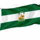 Andalusia Flag for Indoor & Outdoor Use - Imagine 1