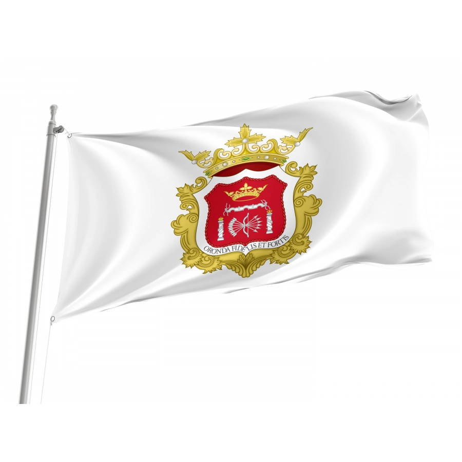 Flag Of Ronda, Malaga, Andalucia, Patriotic Flags, Unique Design Print, Flags For Indoor & Outdoor Use - High Quality Andalusia for Indoor and Outdoor Use