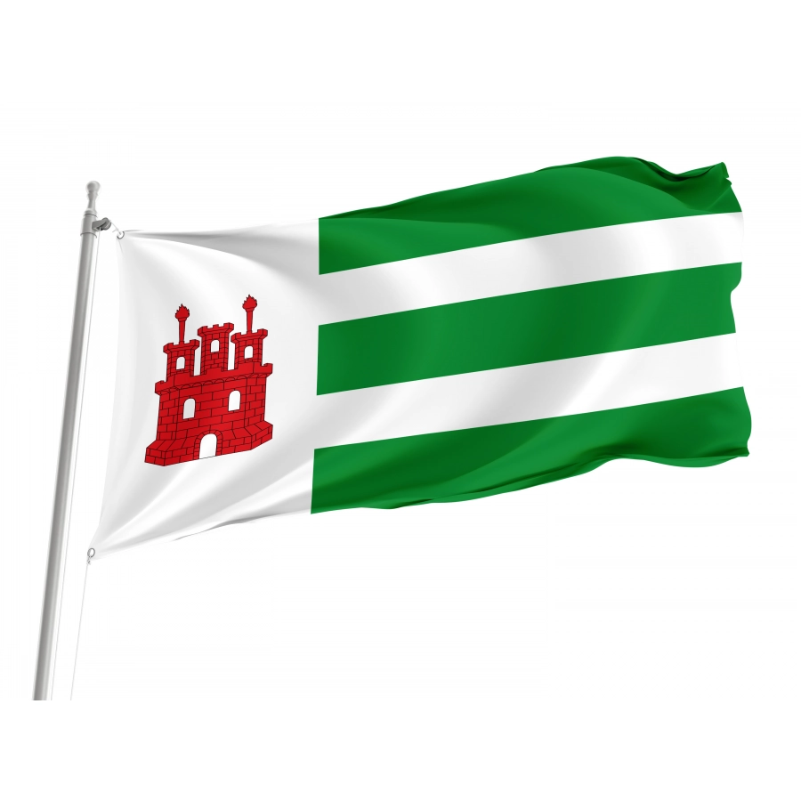 Flag Of Alcalá De Moncayo, Zaragoza, Patriotic Flags, Unique Design Print, Flags For Indoor & Outdoor Use - High Quality Aragon for Indoor and Outdoor Use