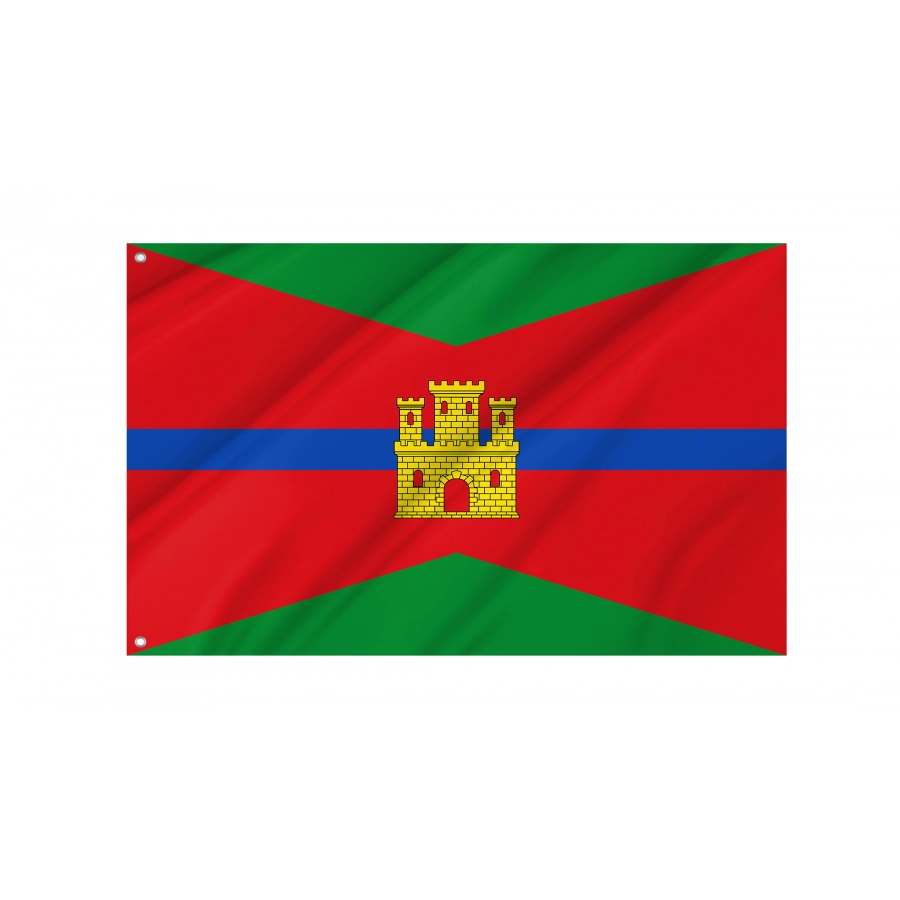 Flag Of Anento, Zaragoza, Patriotic Flags, Unique Design Print, Flags For Indoor & Outdoor Use - High Quality Aragon for Indoor and Outdoor Use