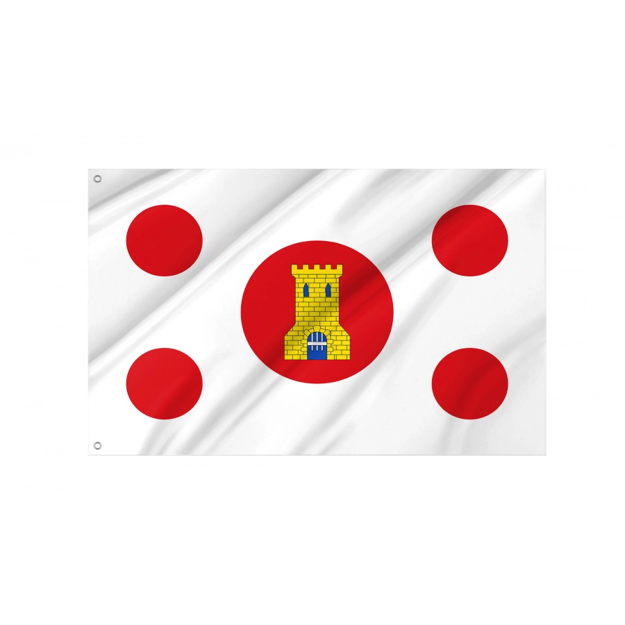 Flag Of Aniñón, Zaragoza, Patriotic Flags, Unique Design Print, Flags For Indoor & Outdoor Use - High Quality Aragon for Indoor and Outdoor Use