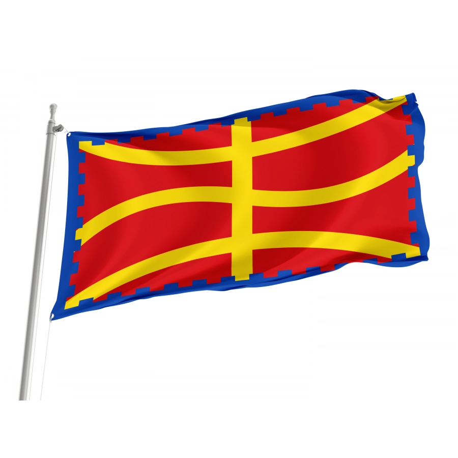 Flag Of Bujaraloz, Zaragoza, Patriotic Flags, Unique Design Print, Flags For Indoor & Outdoor Use - High Quality Aragon for Indoor and Outdoor Use