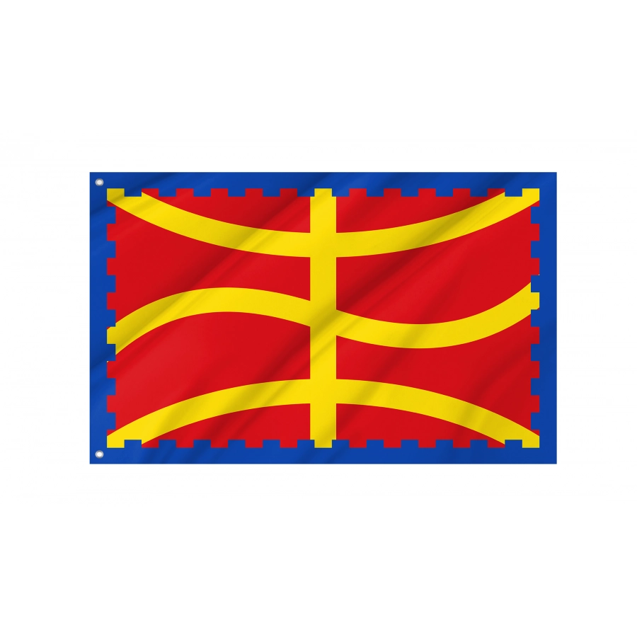 Flag Of Bujaraloz, Zaragoza, Patriotic Flags, Unique Design Print, Flags For Indoor & Outdoor Use - High Quality Aragon for Indoor and Outdoor Use