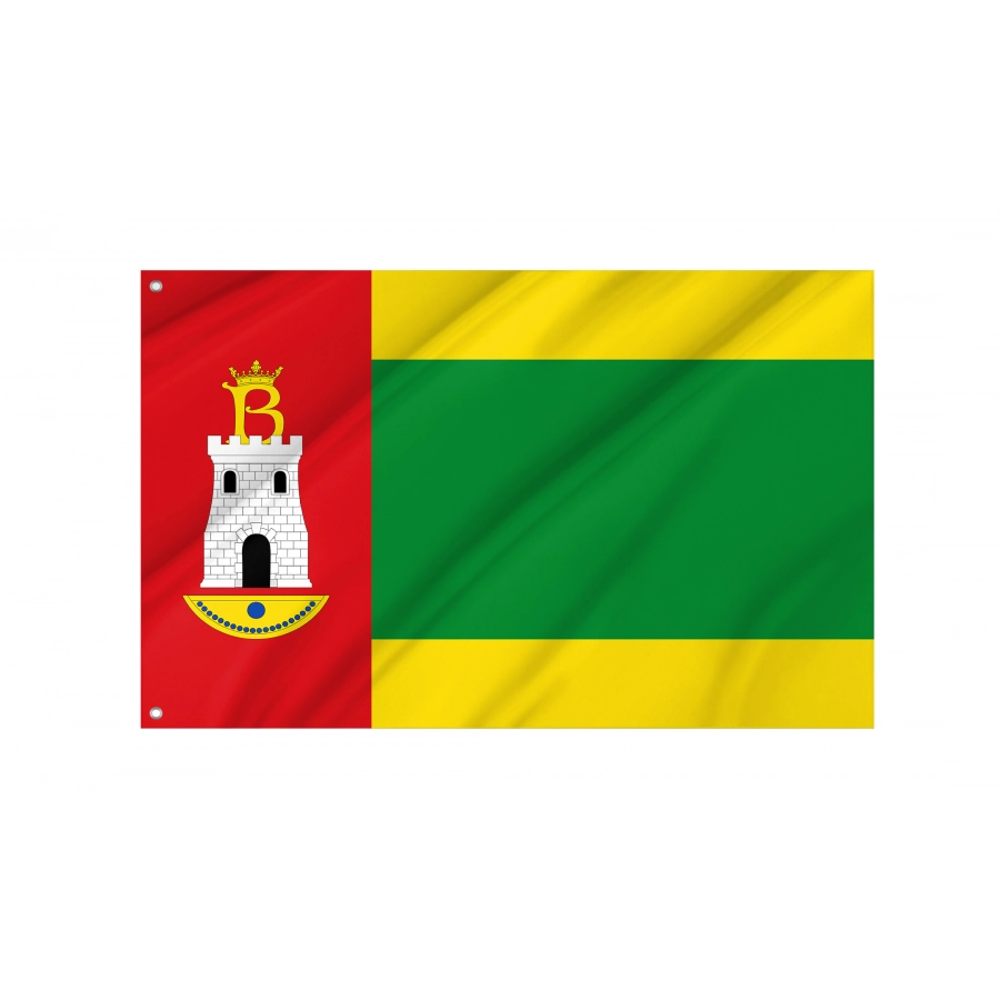 Flag Of Bulbuente, Zaragoza, Patriotic Flags, Unique Design Print, Flags For Indoor & Outdoor Use - High Quality Aragon for Indoor and Outdoor Use