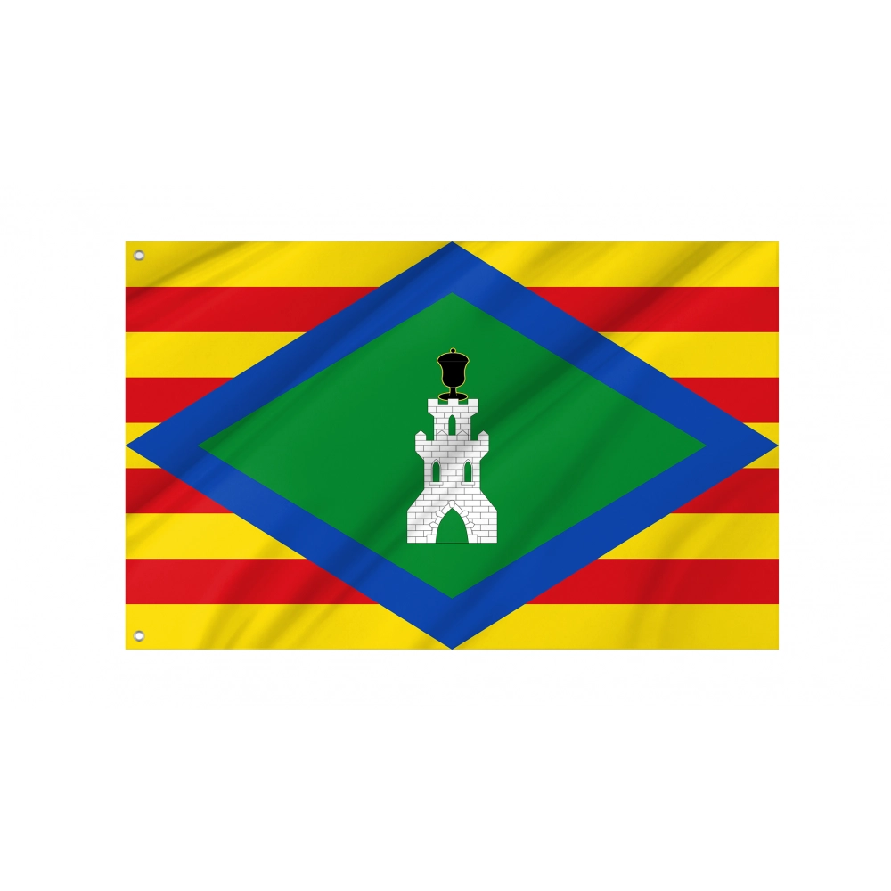 Castejón de Alarba Flag for Indoor & Outdoor Use