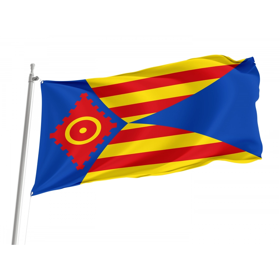 Flag Of Cimballa, Zaragoza, Patriotic Flags, Unique Design Print, Flags For Indoor & Outdoor Use - High Quality Aragon for Indoor and Outdoor Use