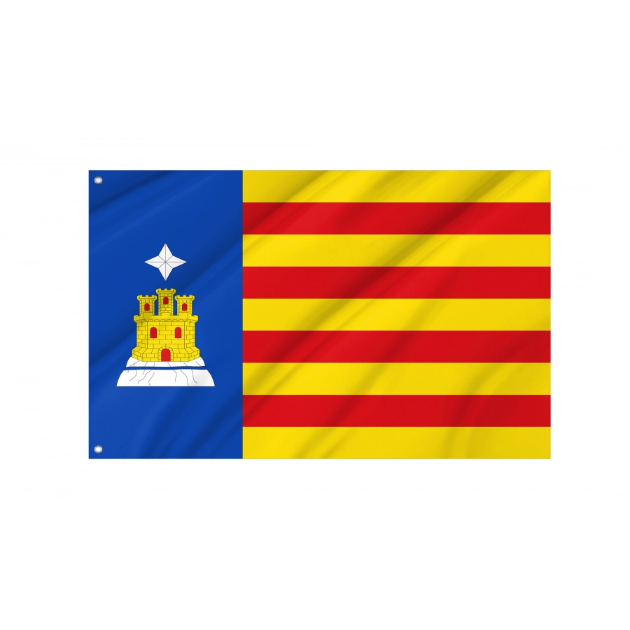 Flag Of Cubel, Zaragoza, Patriotic Flags, Unique Design Print, Flags For Indoor & Outdoor Use - High Quality Aragon for Indoor and Outdoor Use