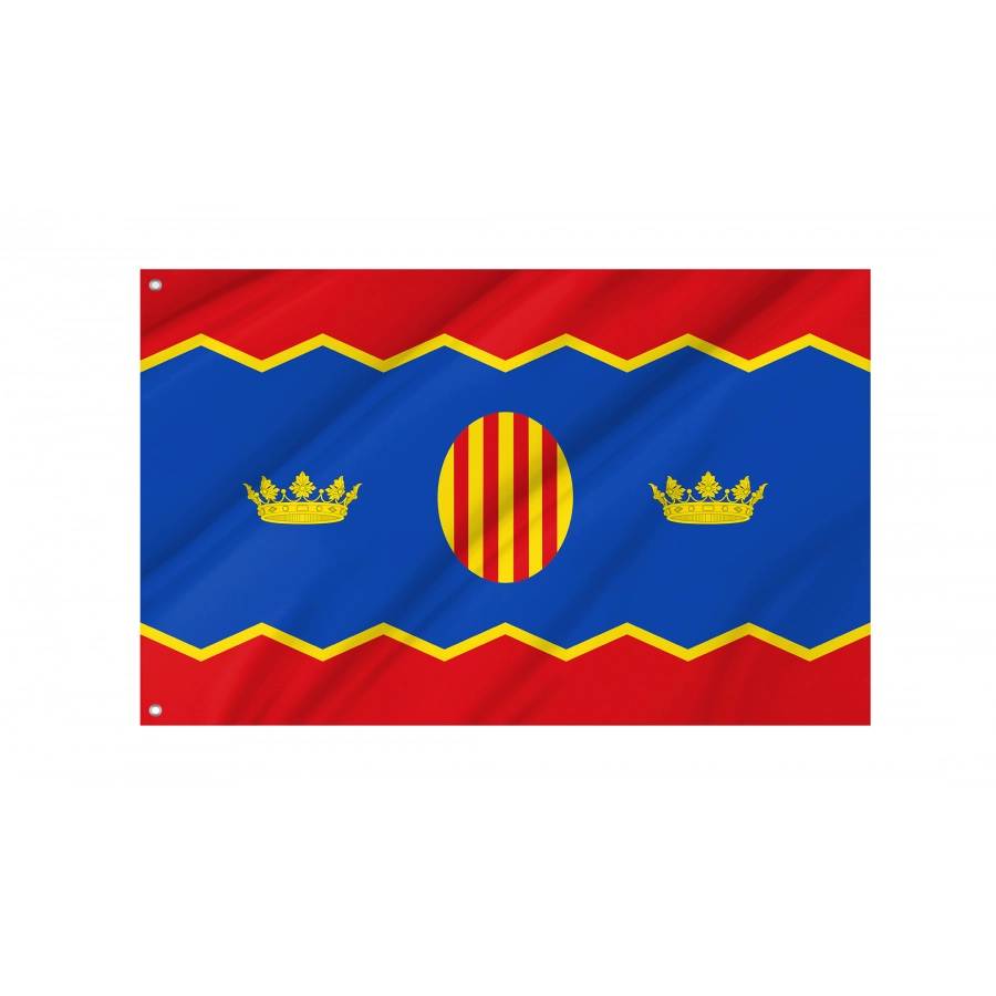 Flag Of El Frago, Zaragoza, Patriotic Flags, Unique Design Print, Flags For Indoor & Outdoor Use - High Quality Aragon for Indoor and Outdoor Use