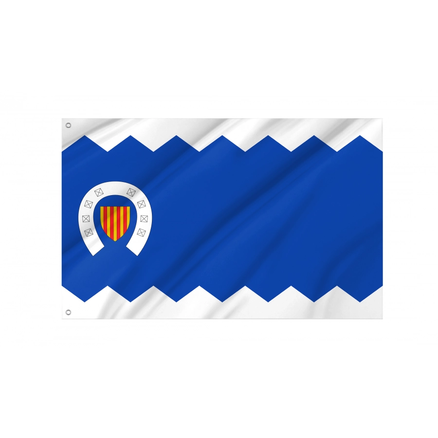 Flag Of Herrera De Los Navarros, Zaragoza, Patriotic Flags, Unique Design Print, Flags For Indoor & Outdoor Use - High Quality Aragon for Indoor and Outdoor Use