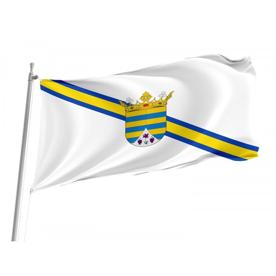 Flag Of Letux, Zaragoza, Patriotic Flags, Unique Design Print, Flags For Indoor & Outdoor Use - High Quality Aragon for Indoor and Outdoor Use