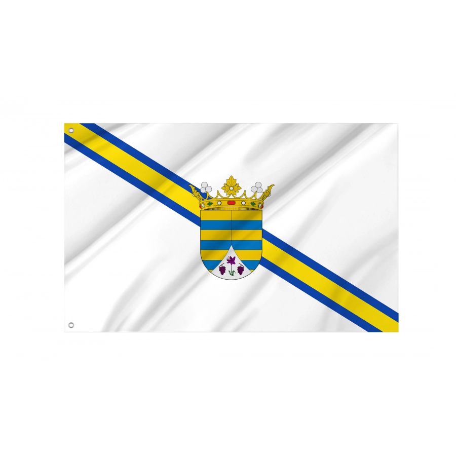 Flag Of Letux, Zaragoza, Patriotic Flags, Unique Design Print, Flags For Indoor & Outdoor Use - High Quality Aragon for Indoor and Outdoor Use