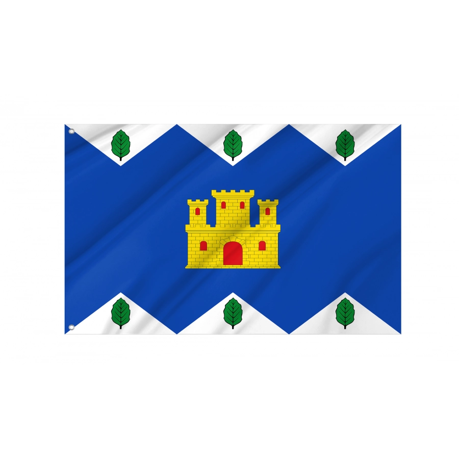 Flag Of Los Fayos, Zaragoza, Patriotic Flags, Unique Design Print, Flags For Indoor & Outdoor Use - High Quality Aragon for Indoor and Outdoor Use