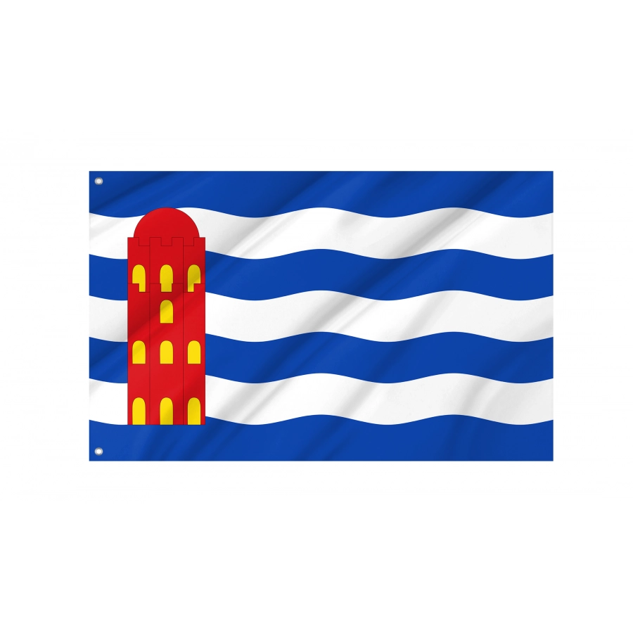 Flag Of Mainar, Zaragoza, Patriotic Flags, Unique Design Print, Flags For Indoor & Outdoor Use - High Quality Aragon for Indoor and Outdoor Use
