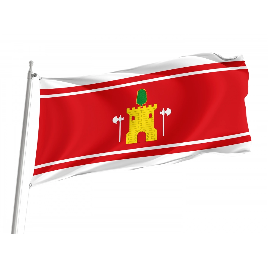 Flag Of Maleján, Zaragoza, Patriotic Flags, Unique Design Print, Flags For Indoor & Outdoor Use - High Quality Aragon for Indoor and Outdoor Use