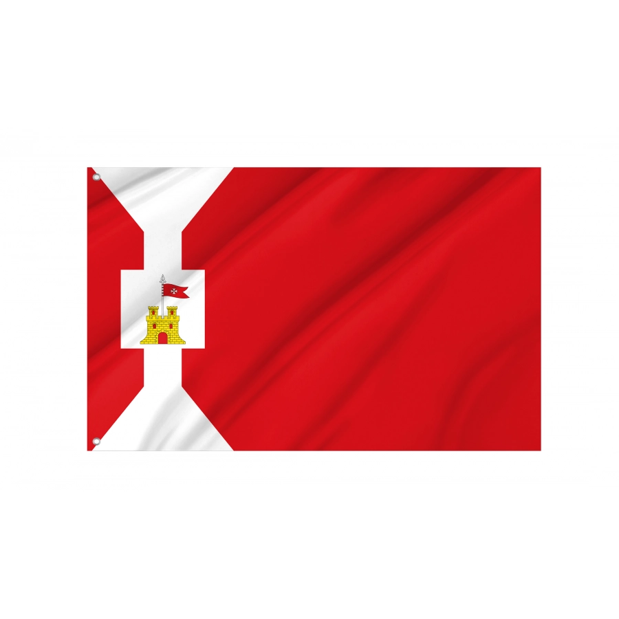 Flag Of Mallén, Zaragoza, Patriotic Flags, Unique Design Print, Flags For Indoor & Outdoor Use - High Quality Aragon for Indoor and Outdoor Use