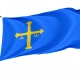 Asturias Flag for Indoor & Outdoor Use - Imagine 1