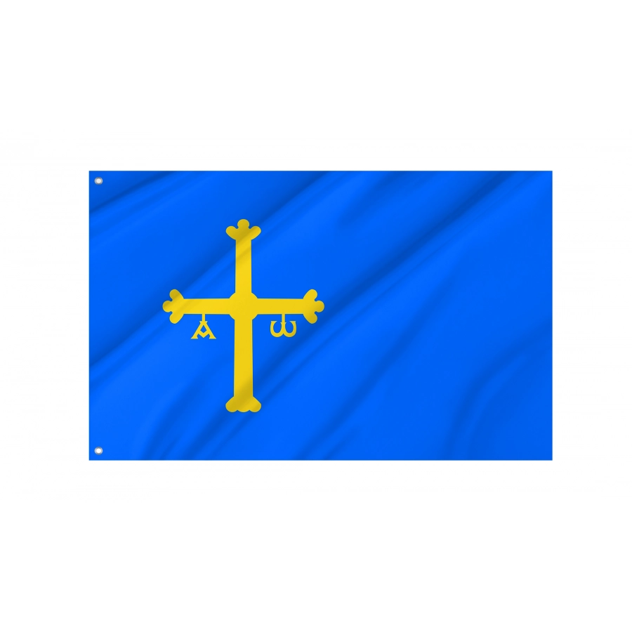 Flag Of Asturias, Patriotic Flags, Unique Design Print, Flags For Indoor & Outdoor Use - High Quality Asturias for Indoor and Outdoor Use