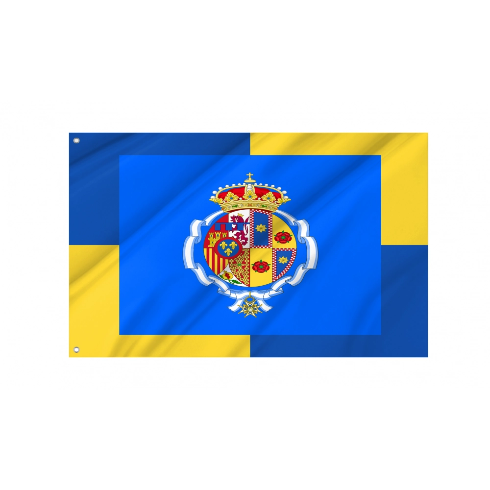 Personal Standard of Letizia, Princess of Asturias Flag for Indoor & Outdoor Use Personal Standard of Letizia, Princess of Asturias Flag for Indoor & Outdoor Use