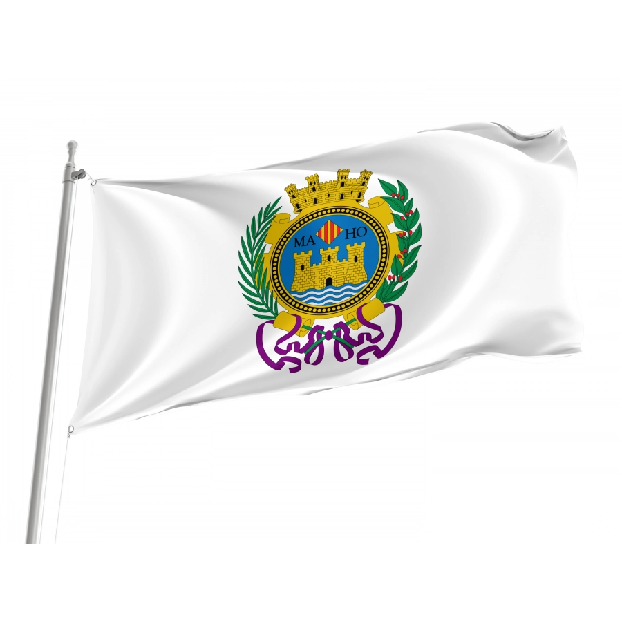 Flag Of Mahon, Balearic Islands, Patriotic Flags, Unique Design Print, Flags For Indoor & Outdoor Use - High Quality Balearic Islands for Indoor and Outdoor Use