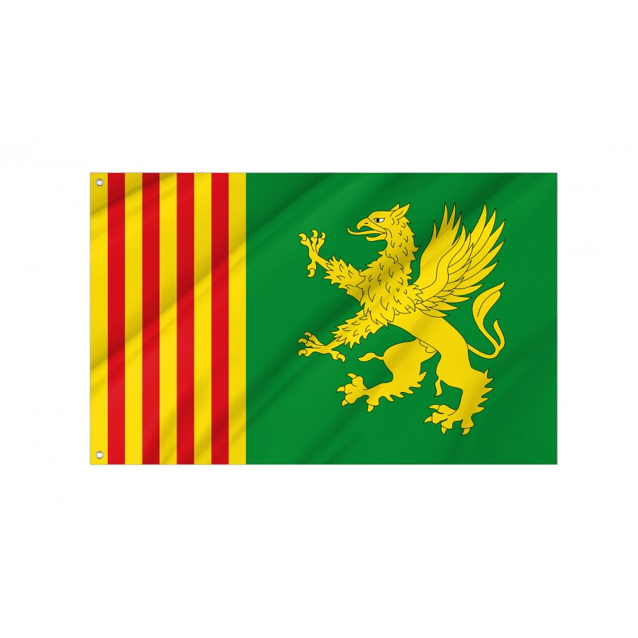 Flag Of Sa Pobla, Balearic Islands, Patriotic Flags, Unique Design Print, Flags For Indoor & Outdoor Use - High Quality Balearic Islands for Indoor and Outdoor Use
